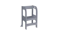 Slickblue Children's Standing Tower and Step Stool For Home