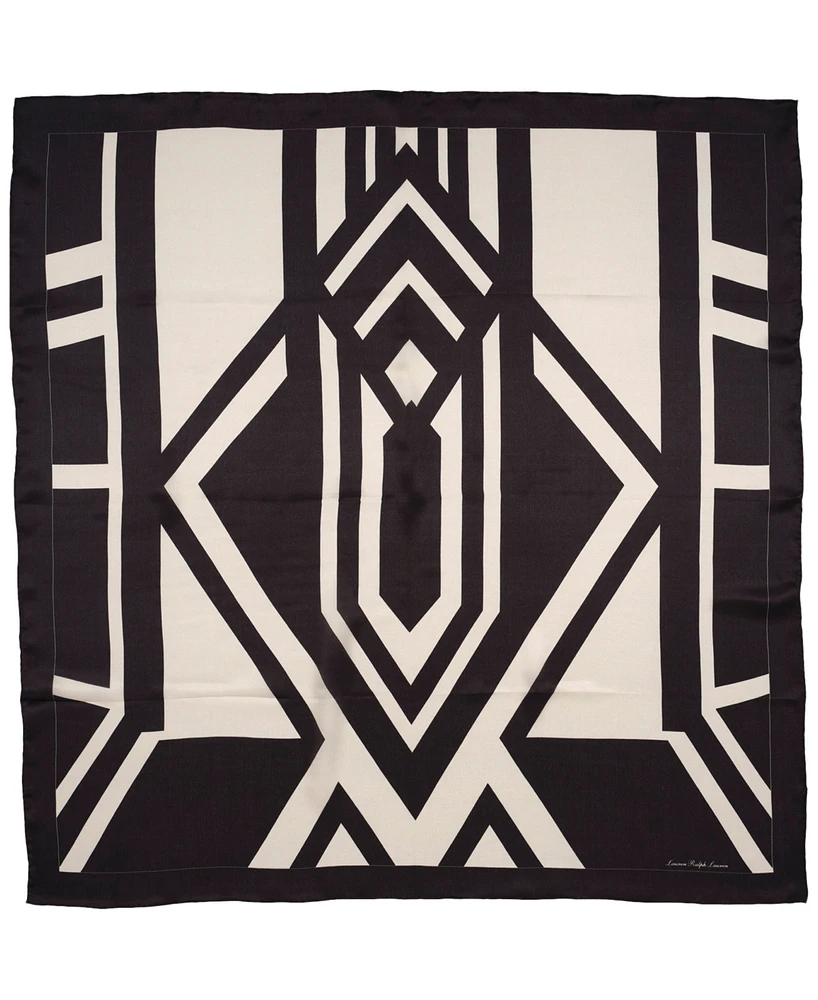 Lauren Ralph Lauren Art Deco Square Scarf