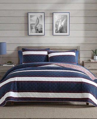 Nautica Wesley Reversible Piece Quilt Set