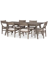 Greystone Ii 7pc Dining Set (Rectangular Table & 6 Side Chairs)