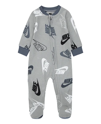 Nike Baby Girls or Boys Printed Footed Coverall