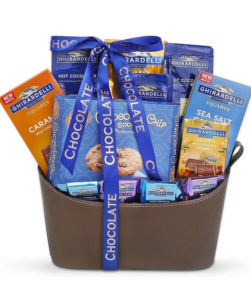 Alder Creek Gift Baskets Ghirardelli Chocolate Gift Basket