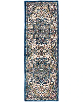 Nourison Home Ankara Global ANR15 2'4"x8' Runner Area Rug