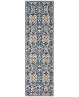 Nourison Home Ankara Global ANR16 2'4"x8' Runner Area Rug