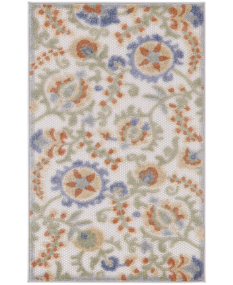 Nourison Home Aloha ALH17 2'8"x4' Area Rug