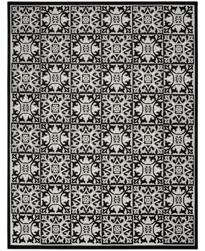 Nourison Home Aloha ALH34 7'10"x10'6" Area Rug