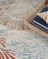 Nourison Home Seaside SDS04 7'10"x9'10" Area Rug