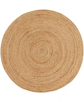 Nourison Home Natural Jute NJT03 5'x5' Round Area Rug