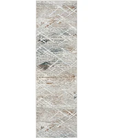 Nourison Home Glitz GLZ11 2'3"x7'6" Runner Area Rug