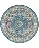 Nourison Home Ankara Global ANR17 6'x6' Round Area Rug