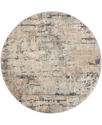 Nourison Home Quarry QUA01 4'x4' Round Area Rug