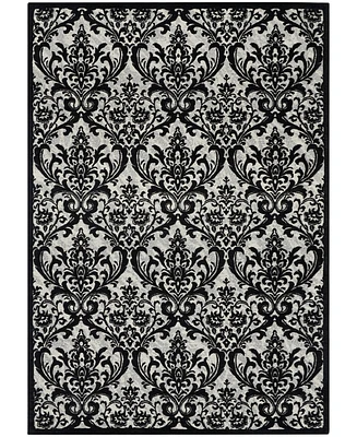 Nourison Home Damask DAS02 5'x7' Area Rug