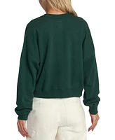 Rvca Juniors' Ivy League Fleece Crewneck Sweatshirt