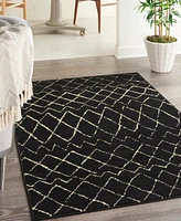 Nourison Home Grafix GRF04 3'9"x5'9" Area Rug