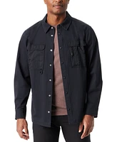 Bass Outdoor Men's Relaxed Fit Camo Worker Shirt Jacket