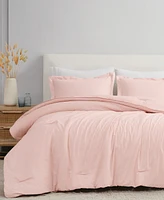 Brookyln Loom 100% Linen Cover 3-Pc. Comforter Set