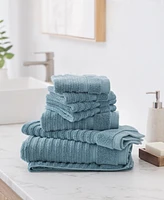 Martha Stewart Collection Quick Dry Cotton Solid Bath Towel, 27" x 52", Exclusively at Macy's