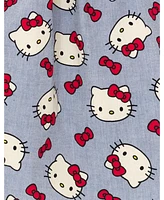 Hello Kitty Girls Chambray Dress Toddler to Big Kid Sizes (2T - 14-16)