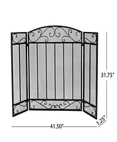 Protective Fire Screen: Safeguard Your Home From Sparks And Embers