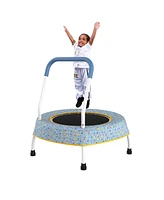 Streamdale Furniture Toddler Trampoline for Kids 1 Year Plus with Handle, Baby Gifts for Boys and Girls, Indoor and Outdoor