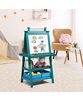 3-in-1 Double-Sided Storage Art Easel