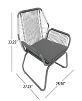 Milan 3-Piece Outdoor Chat Set: Refreshing Drinks, Meaningful Conversations