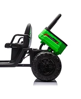 24V Xxxl Kids Ride On Utv W/Parents Remote Control, Two-seater, Automatic tipping bucket, Rear wheel suspension, Slow start, Portable handle