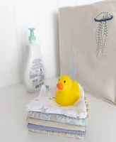 Crane Baby Infants Cove Sea Life Wash Cloths, 5-Piece Set