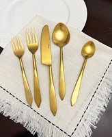 Vibhsa Brushed 20-Pc. Flatware Set