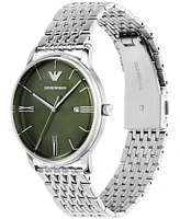 Emporio Armani Men's Stainless Steel Bracelet Watch 42mm - Silver