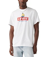 Levi's Men's Cowboy Boxtab Relaxed-Fit Logo Graphic T-Shirt