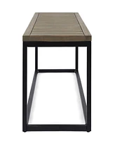 Modern Acacia Wood Bench: Elegance And Comfort For Your Outdoor Oasis