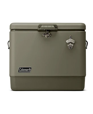 Coleman Sage Reunion 54 Qt. Steel Belted Matte Cooler