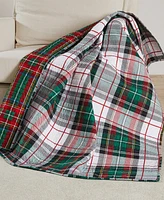 Levtex Spencer Plaid Reversible Quilted Throw, 50" x 60"