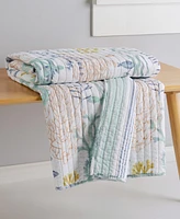 Levtex Ocean Meadow Reversible Quilted Throw, 50" x 60"