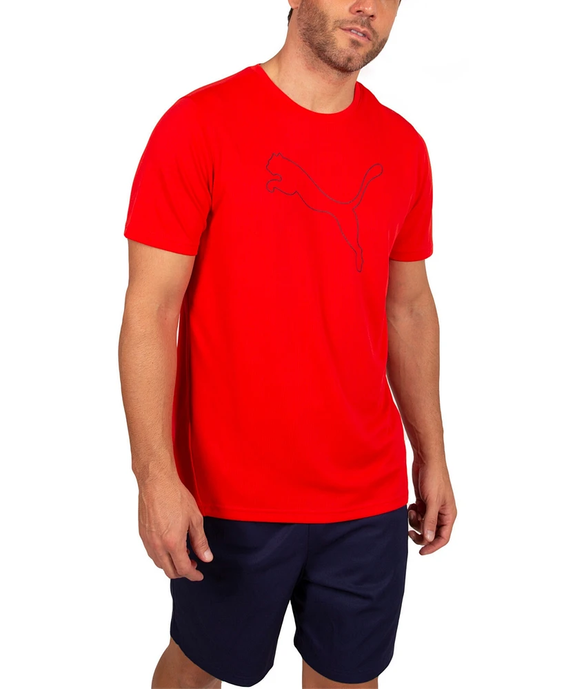 Puma Men's Performance Moisture-Wicking Cat T-Shirt