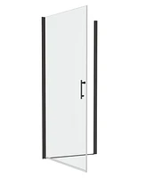 Streamdale Furniture 1 3/8" adjustment, universal pivot shower door, open outside, with 1/4" tempered glass