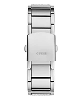Guess Men's Multi-Function Silver Tone Steel Watch 43mm