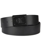 Calvin Klein Men's Track Lock Ck Logo Belt