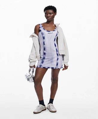 Desigual Women's Washed-effect denim dress