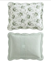 Laura Ashley Portland Floral Reversible -Pc. Quilt Set