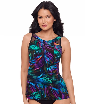 Miraclesuit Women's Palma Paradiso Ursula Underwired Tankini Top