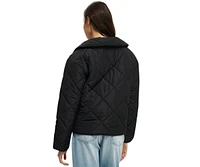 Cotton On Women's Quilted Tie Up Jacket