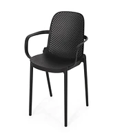 Modern Outdoor Dining Chair Set: Durable, Stylish, And Comfortable