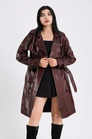 Furniq Uk Women's Cropped Leather Jacket, Created for Macy's