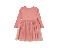 Cotton On Girls Little/Big Nova Long Sleeve Dress Up