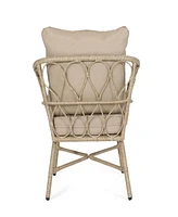 Cozy Boho Bruce Club Chair Set (Set Of 2)