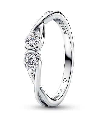 Pandora Infinite Lab-Grown Diamond Double Facing Ring