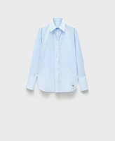 Mango Women's Oversize Poplin Shirt