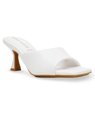Anne Klein Women's Jerilyn Square Toe Mule Dress Sandals